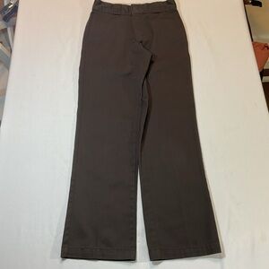 Dickies 874 Original 28 x 30 Brown Pants, Work Carpenter Regular Fit Skate